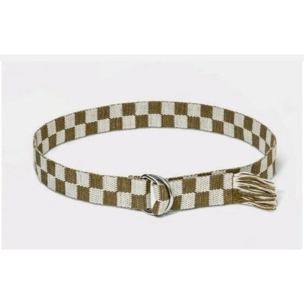 Nwt checkered belt